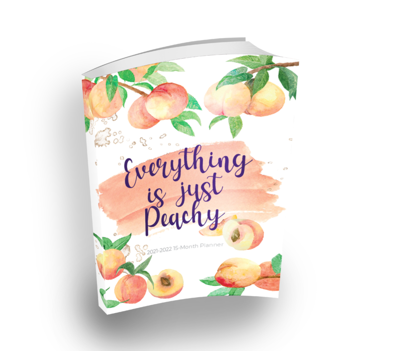 Everything is just peachy 2022 Planner