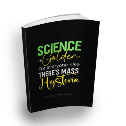 Science is Golden 2022 Planner