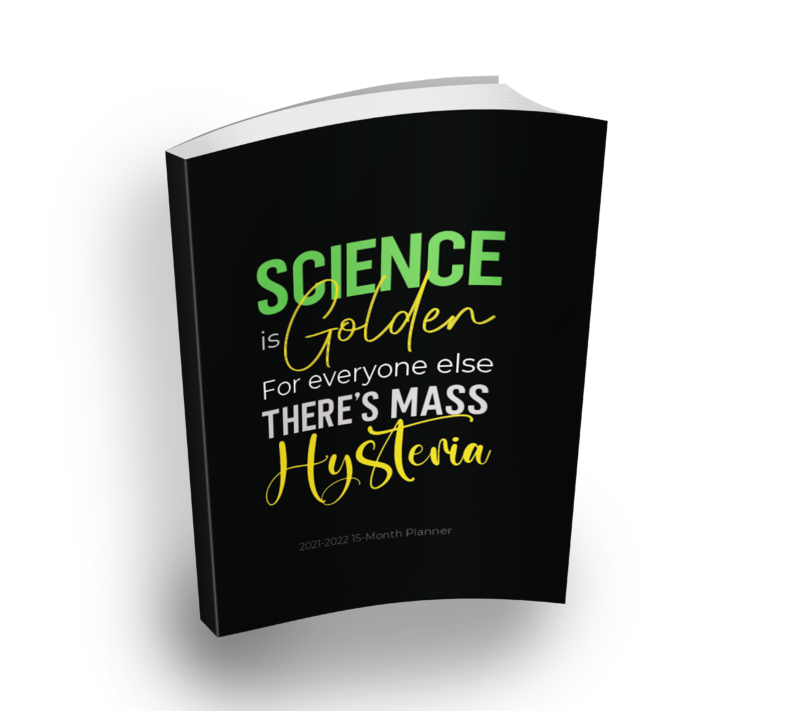 Science is Golden 2022 Planner