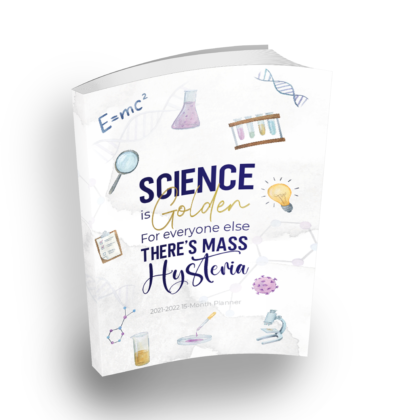 Science is Golden 2022 Planner