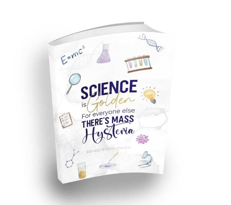 Science is Golden 2022 Planner