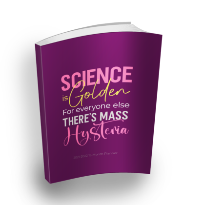 Science is Golden 2022 Planner